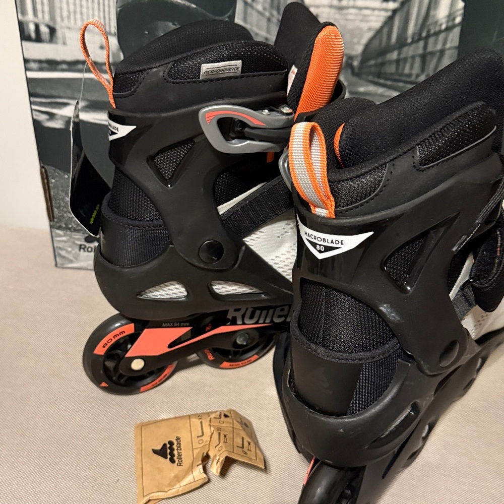 FREE Helmet! Rollerblade Macroblade 80W Women's Inline Skates - - Picture 9 of 13